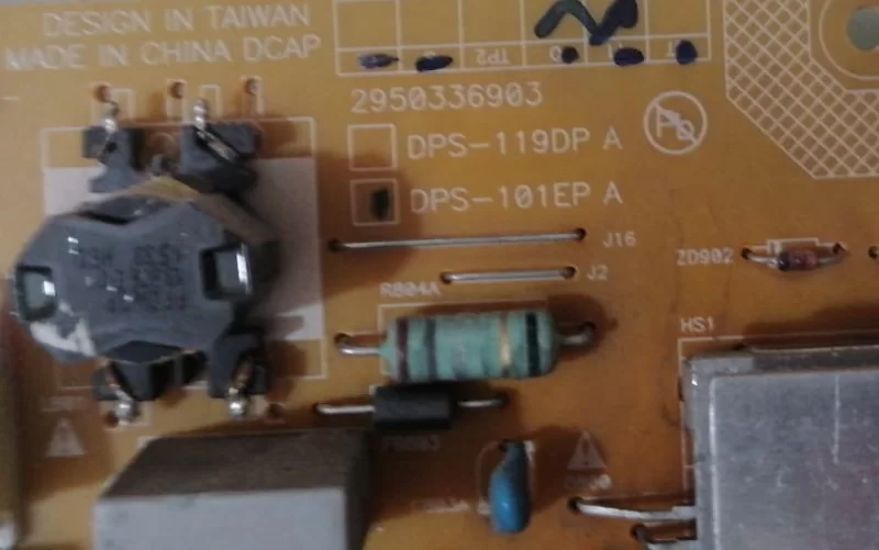 DPS-101EP A, DPS-119DP, BEKO B40-LW-5533 POWER BESLEME