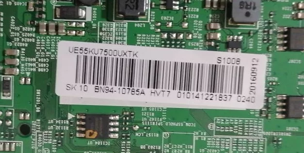 BN41-02528A, BN94-10785A, SAMSUNG UE55KU7500U MAİNBOARD ANAKART