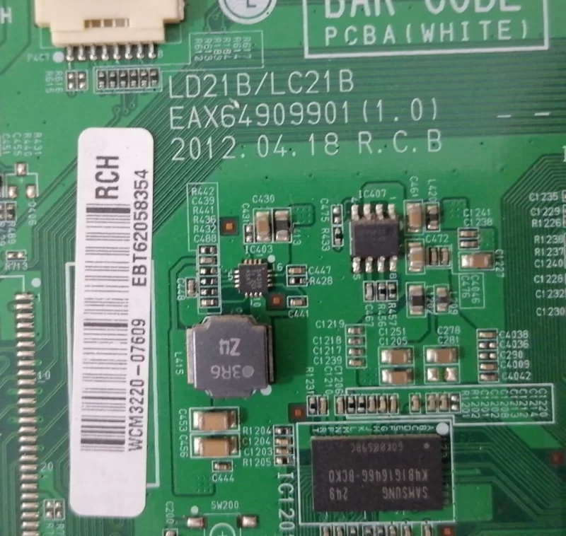 EAX64909901 (1.0), EBT62058354, LG 42LM615 MAİNBOARD ANAKART