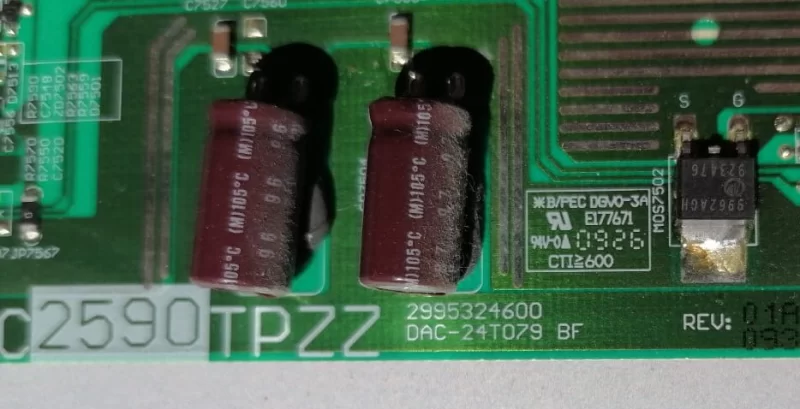 2590 TPZZ 2995324600 DAC-24T079, LG 32LG2100 İNVERTÖR