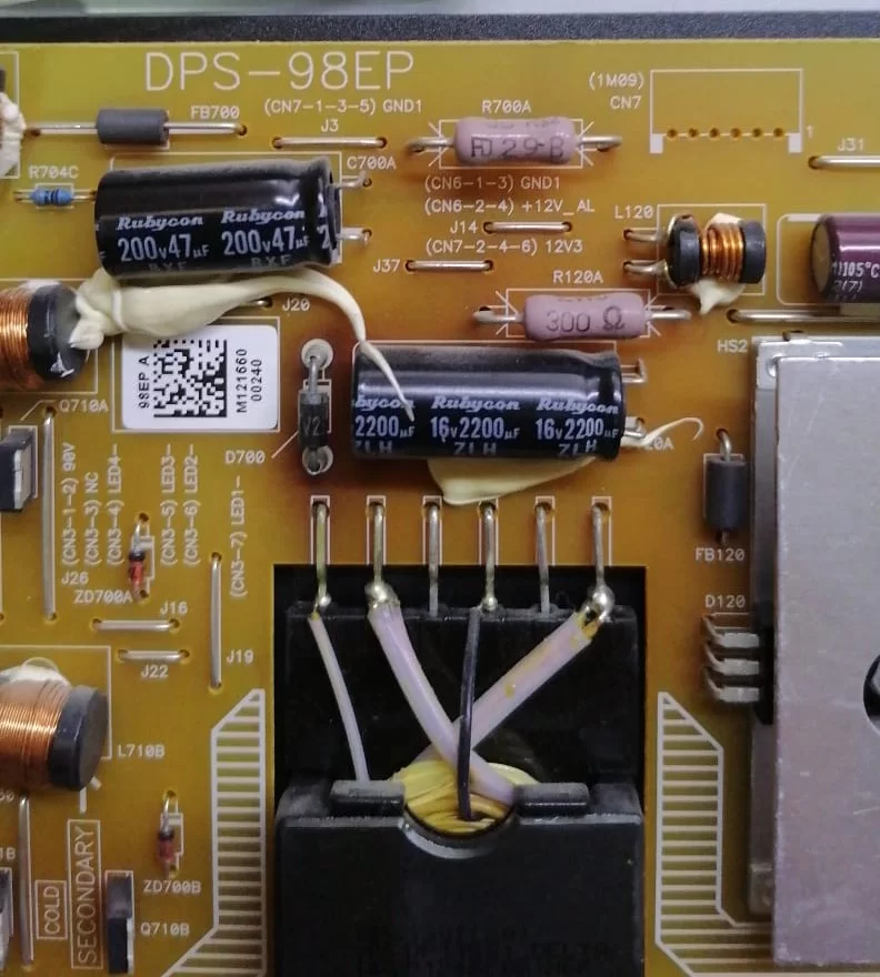 DPS-98EP, PHİLİPS 32PFL5507H/12 POWER BESLEME