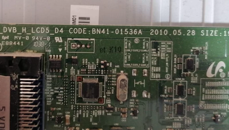BN41-01536A, BN94-03391T, SAMSUNG LE40C550J1W MAİNBOARD ANAKART