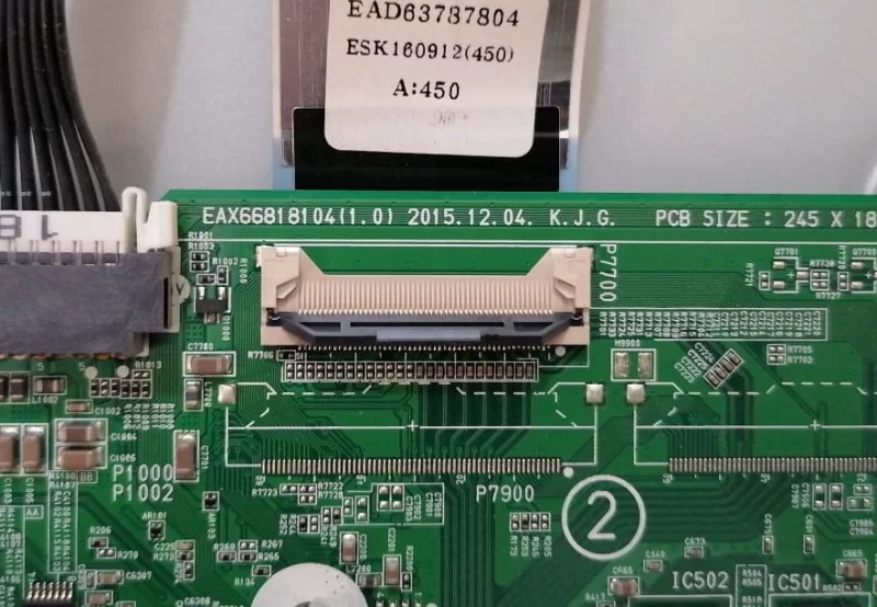 EAX66818104 (1.0), 60EBT000-00M8, LG 50UH635V MAİNBOARD ANAKART