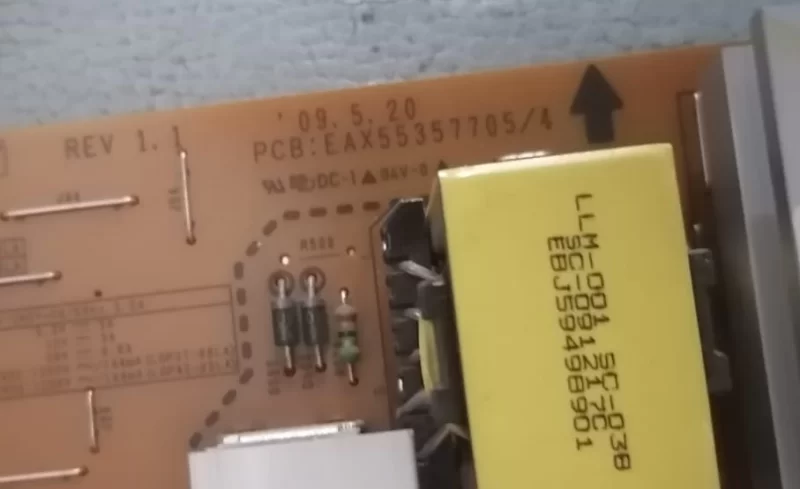 EAX55357705/4, LG 42LF2500 POWER BESLEME