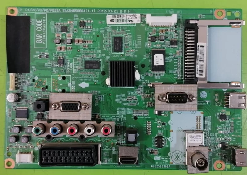 EAX64696604 (1.1), EBT61855498, LG 42PA4500 MAİNBOARD ANAKART