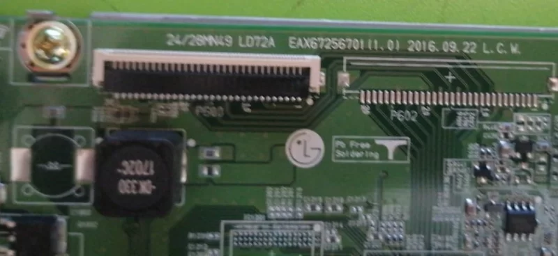 EAX67256701 (1.0), LG 24MN49HM-PZ MAİNBOARD ANAKART
