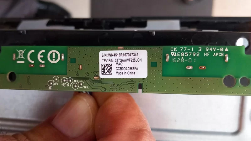 WN4518R V00 323K400020YD,  Phılıps 43pus6201 Wifi Kartı