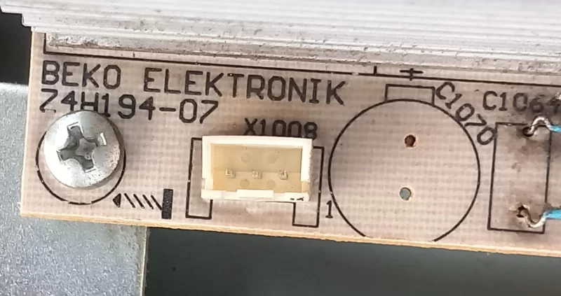 ZH194-07, BEKO F106-531B POWER BESLEME