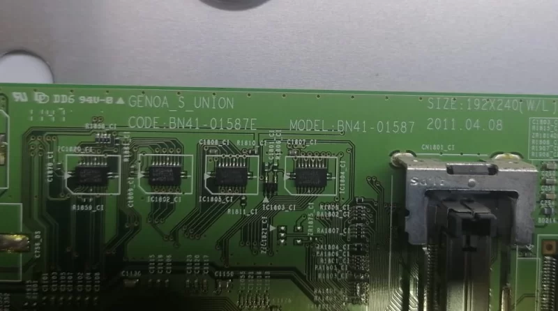BN41-01587E, BN94-05107E, SAMSUNG UE40D6510 MAİNBOARD ANAKART