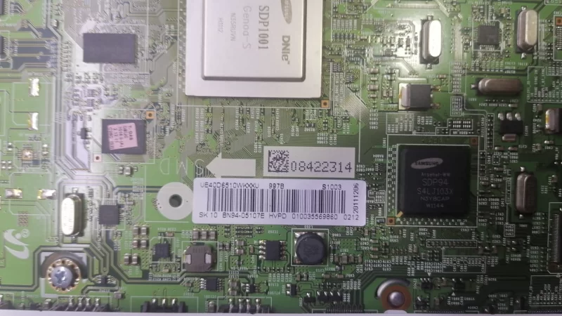 BN41-01587E, BN94-05107E, SAMSUNG UE40D6510 MAİNBOARD ANAKART