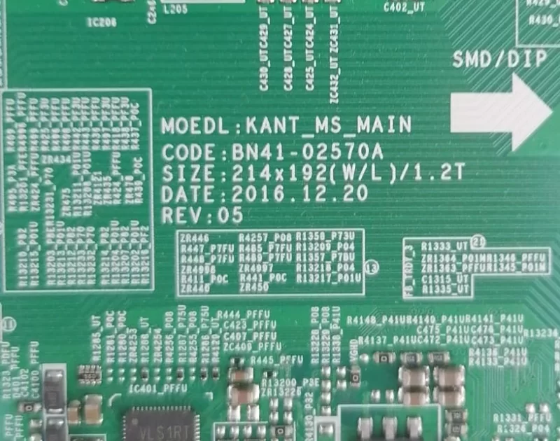 BN41-02570A, BN94-11960T, SAMSUNG UE55MU8000T MAİNBOARD ANAKART