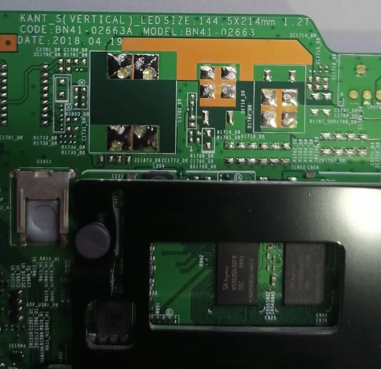 BN41-02663A, BN94-13054F, SAMSUNG UE40N5300 MAİNBOARD ANAKART