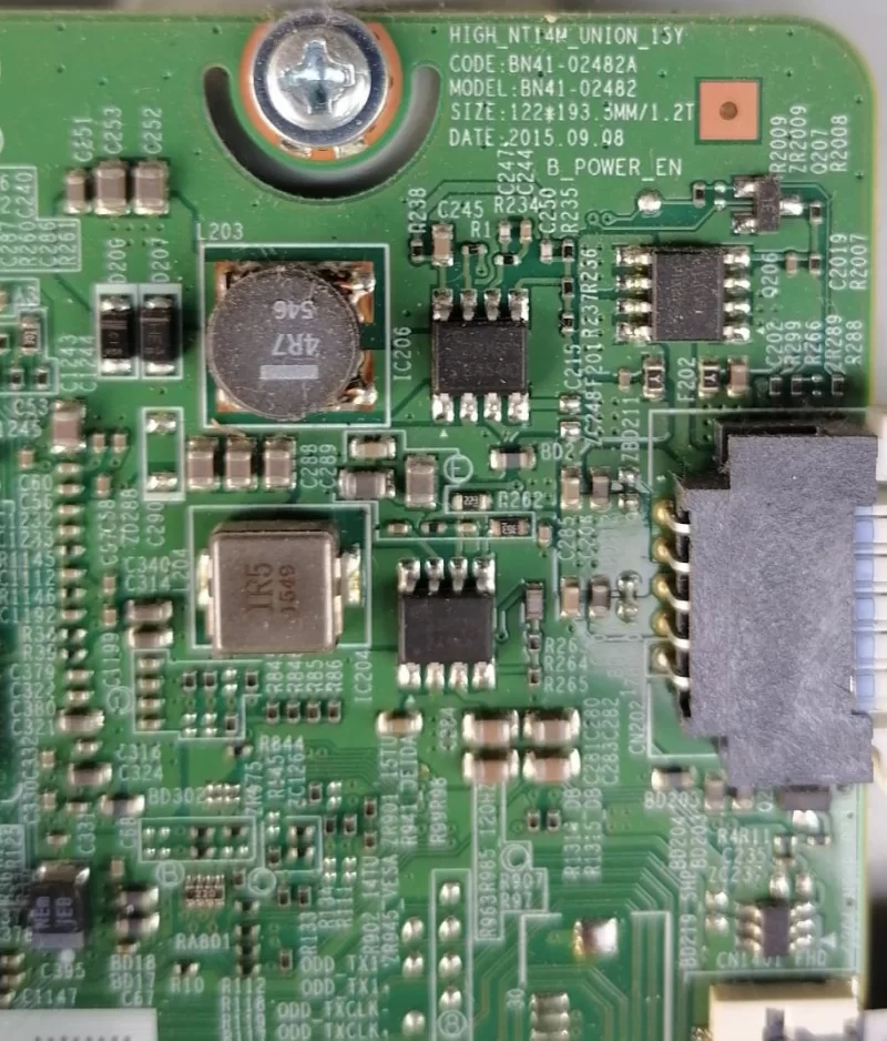 BN41-02482A, BN94-09586P, SAMSUNG UE48J5270 MAİNBOARD ANAKART