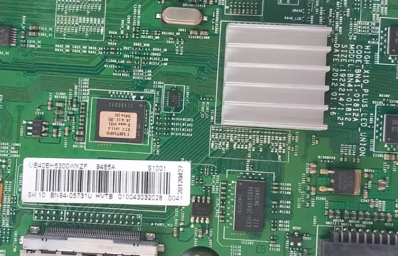 BN41-01812A, BN94-05731U, SAMSUNG UE40EH5300 MAİNBOARD ANAKART