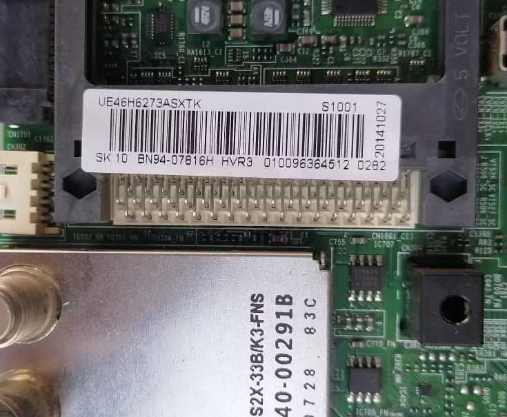 BN41-02241A, BN94-07816H, SAMSUNG UE46H6273AS MAİNBOARD ANAKART