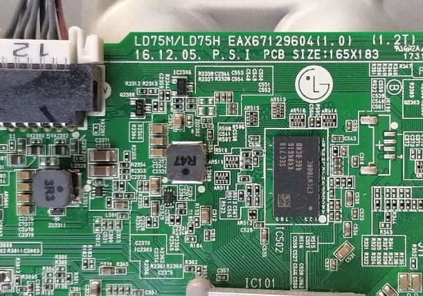 EAX67129604 (1.0), LD75M/LD75H, LG 49LJ594V MAİNBOARD ANAKART