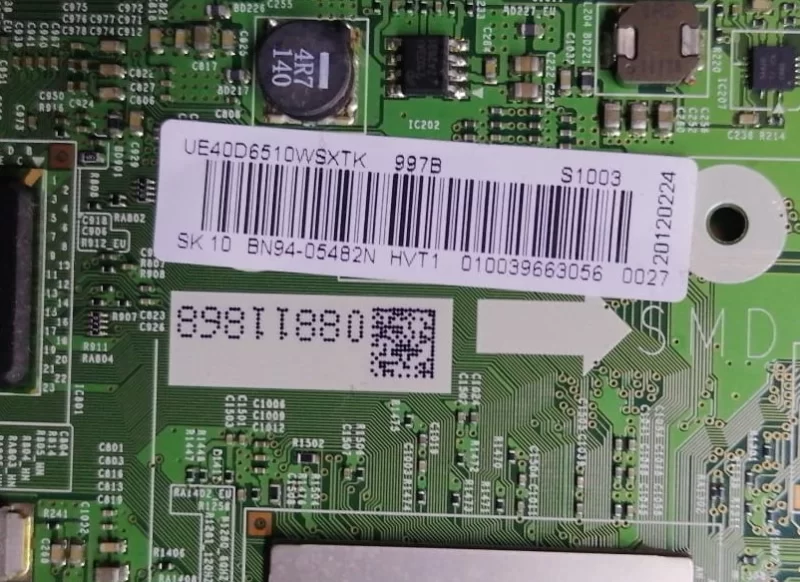 BN41-01587E, BN94-05482N SAMSUNG UE40D6510WS MAİNBOARD ANAKART
