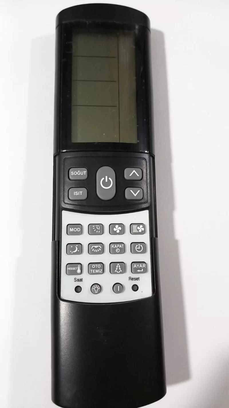 Vestel Flora Doğa Inverter 9 12 18 22 24 A++ Klima Kumandası- Beyaz Modelede Uyar