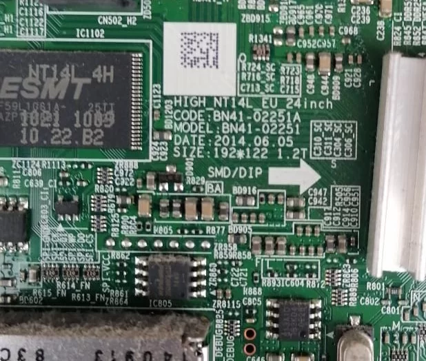 BN41-02251A, BN94-07150D SAMSUNG UE24H4070AS MAİNBOARD ANAKART