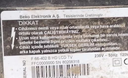 T260XW02 V6, BEKO F 66-402 T-CON KARTI