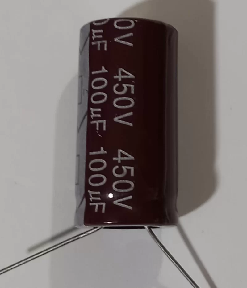 100MF 450V - 100UF 450V Elektrolitik Kondansatör 13x35mm