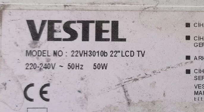 VESTEL 22VH3010b TV AYAĞI