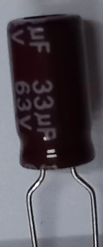 33uf 63v, 33mf 63v Kondansatör
