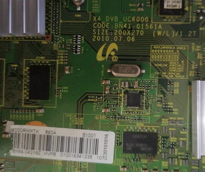 BN41-01561A, BN94-04218Z SAMSUNG UE46C6000 MAİNBOARD ANAKART