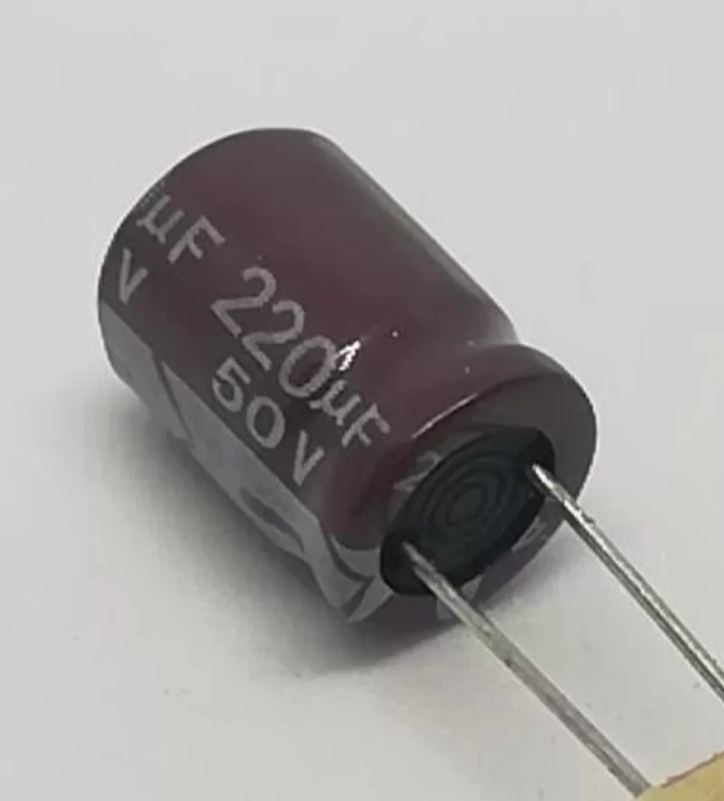 220uf 50v, 220mf 50v Kondansatör