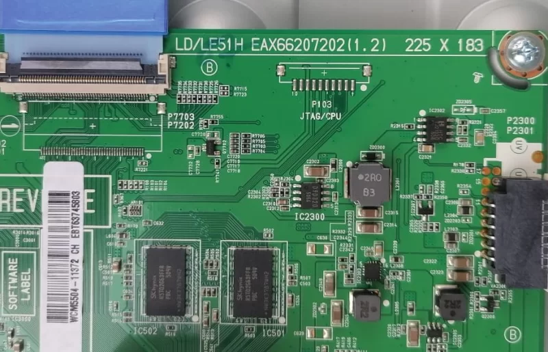 EAX66207202 (1.2), EBT63745803, LG 50LF650V MAİNBOARD ANAKART