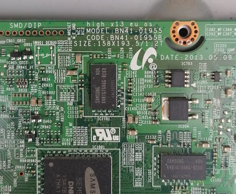 BN41-01955B, BN94-07778H, SAMSUNG UE32F4000 MAİNBOARD ANAKART
