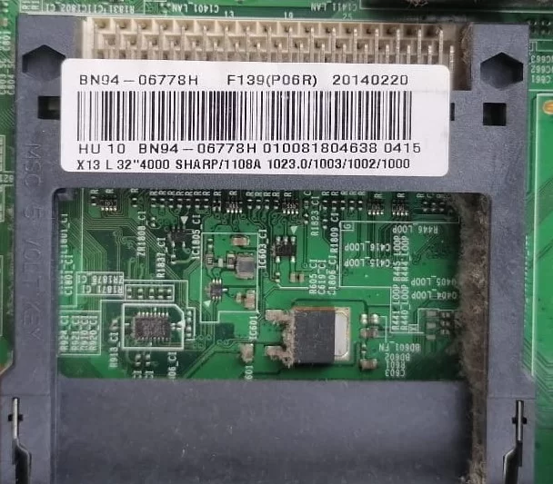 BN41-01955B, BN94-07778H, SAMSUNG UE32F4000 MAİNBOARD ANAKART