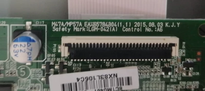 EAX65784804 (1.1), M47A/MP57A, LG 22M38 MAİNBOARD ANAKART