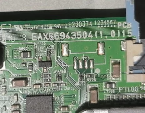 EAX66943504 (1.0), LG 49UH610N MAİNBOARD ANAKART