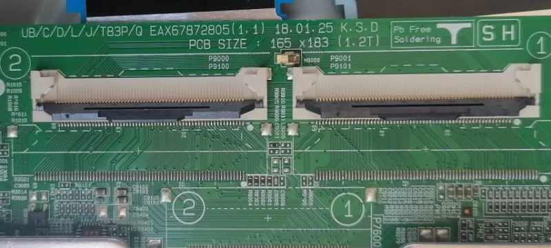 EAX67872805 (1.1), LG 43UK6470PLC MAİNBOARD ANAKART