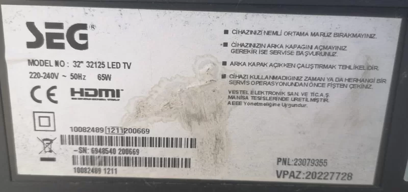 17IPS19-4, 23068366, 26948545, SEG 32125 POWER BESSLEME