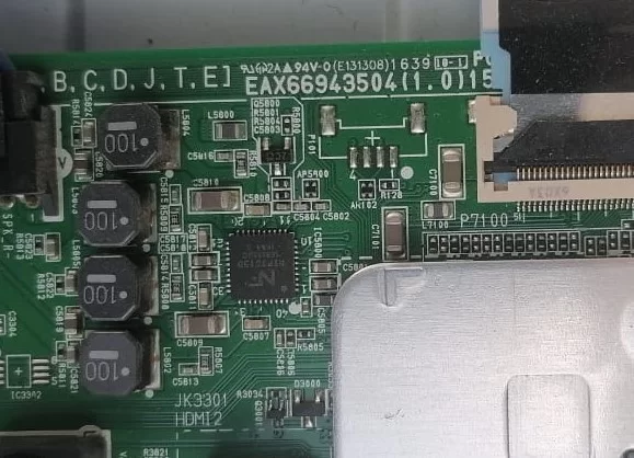 EAX66943504 (1.0), LG 43UH610V MAİNBOARD ANAKART