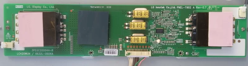 6632L-0604A, LC420WUN, VESTEL 42PF7015 İNVERTER BOARD