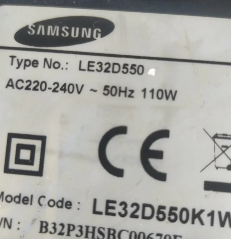 BN41-01751A, BN94-05414V, SAMSUNG LE32D550 MAİNBOARD ANAKART