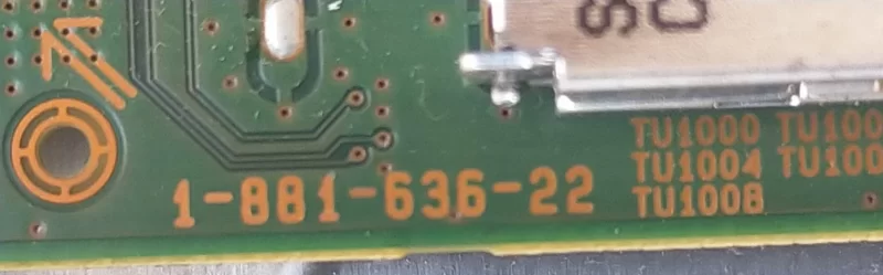 1-881-636-22, SONY KDL-40EX701 MAİNBOARD ANAKART