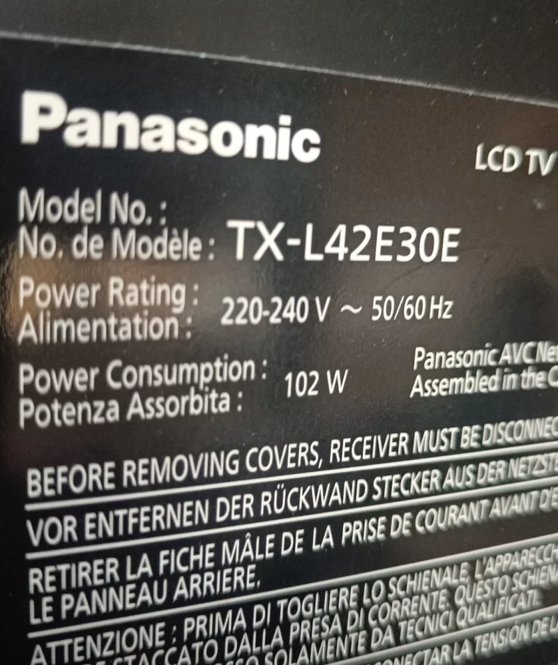 PANASONİC TX-L42E30E TV STAND AYAĞI