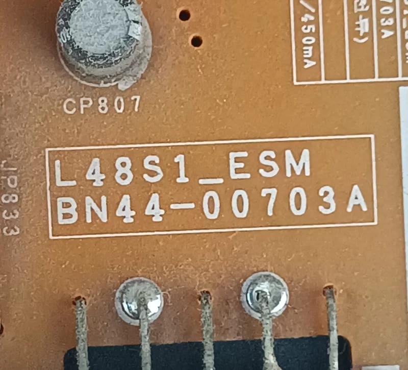 BN44-00703A, L48S1_ESM, SAMSUNG UE48H5570AS POWER BESLEME