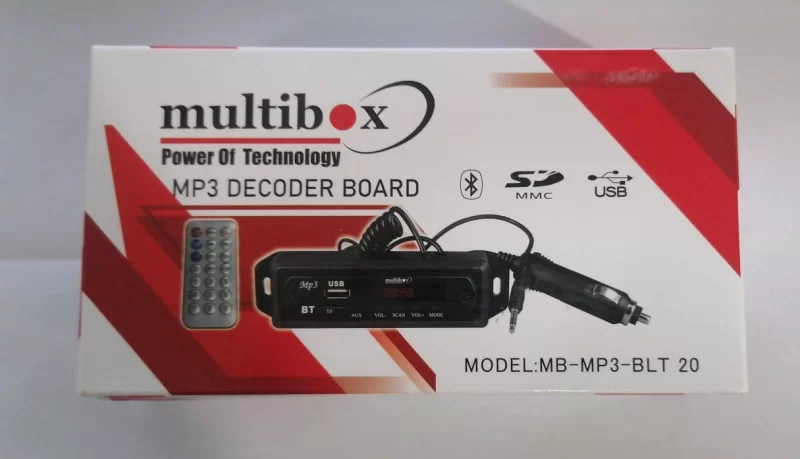 Multibox MP3 DECODER BOARD MB-MP3-BLT 20