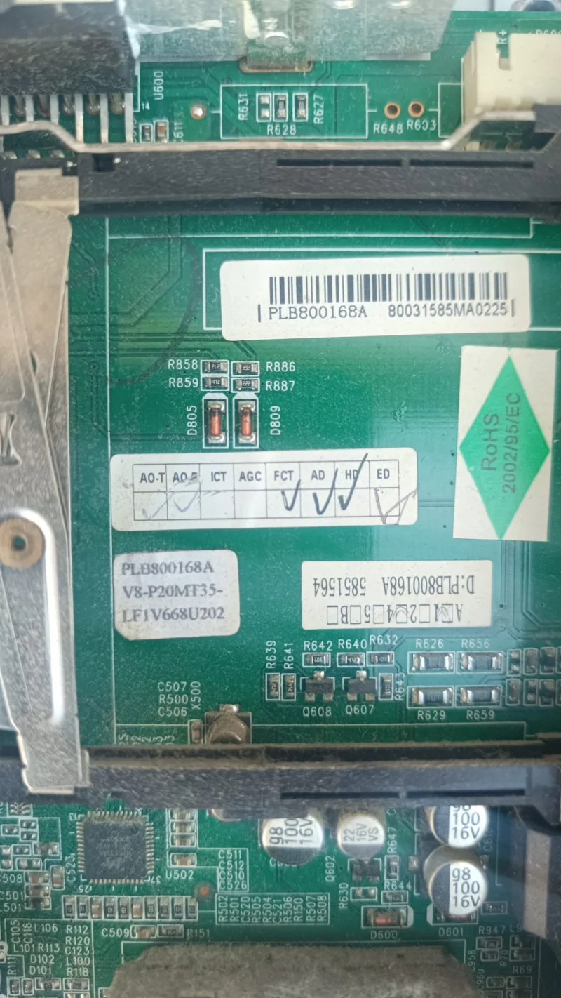 PLB800168A, PHİLİPS 26PFL5403D MAİNBOARD ANAKART