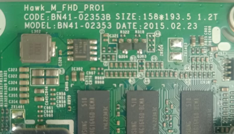 BN41-02353B, BN94-09121M, SAMSUNG UE40J5570 MAİNBOARD ANAKART
