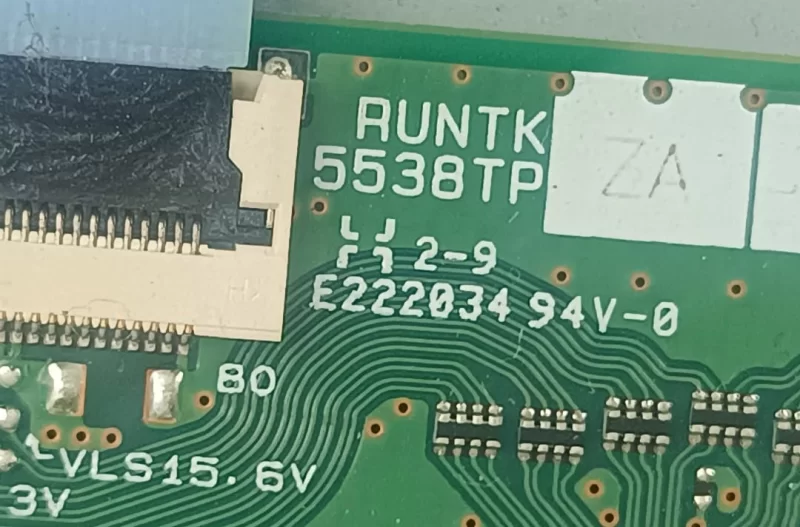 RUNTK 5538TP, SAMSUNG UE40J5570 TCON KARTI