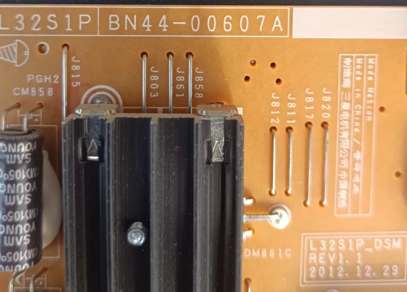 BN44-00607A, L32S1P, SAMSUNG UE32F5070 POWER BESLEME