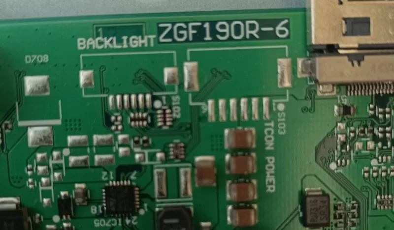ZGF190R-6, RFSMZZ, ARÇELİK A55L 8752 5S MAİNBOARD ANAKART