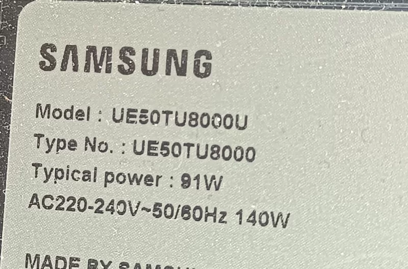 BN41-02756C, BN94-15563K, SAMSUNG UE50TU8000 MAİNBOARD ANAKART