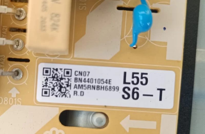 BN44-01054E, L55S6-T, SAMSUNG UE50TU8000 POWER BESLEME